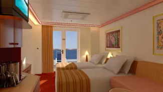 Carnival Spirit - Aft-View Extended Balcony