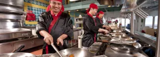 Carnival Splendor - Mongolian Wok