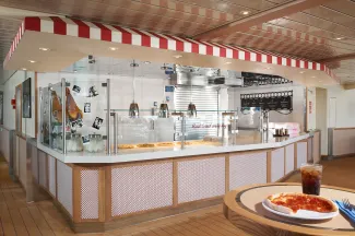 Carnival Sunrise - Pizzeria del Capitano