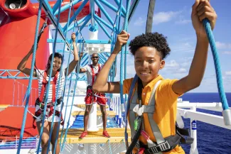 Carnival Sunrise - Ropes Course