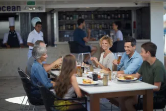 Celebrity Flora - Ocean Grill Restaurant 