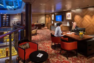 Celebrity Reflection - The Library