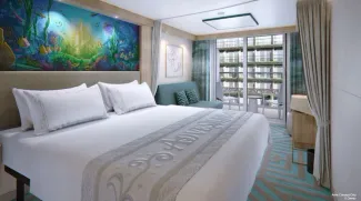 Disney Adventure - Deluxe Garden View Stateroom with Verandah