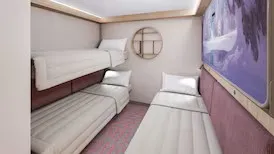 Disney Adventure - Inside Stateroom