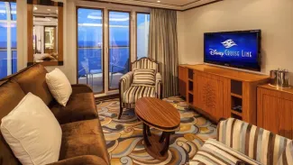 Disney Fantasy - Concierge 1-Bedroom Suite with Verandah
