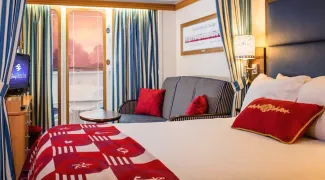 Disney Magic - Deluxe Oceanview Stateroom with Verandah