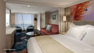 Disney Treasure - Concierge Family Oceanview Stateroom