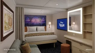 Disney Treasure - Standard Inside Stateroom