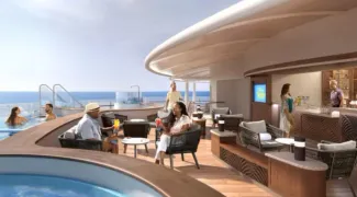 Disney Wish - Quiet Cove Pool