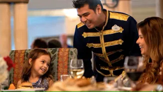 Disney Wonder - Royal Court Royal Tea