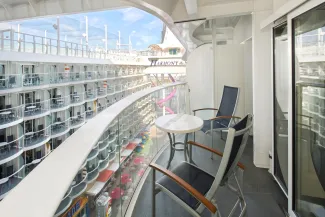 Harmony of the Seas - Boardwalk View Balcony