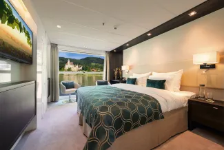 MS Amadeus Cara - B-1 Cabin with Drop-Down Panoramic Window