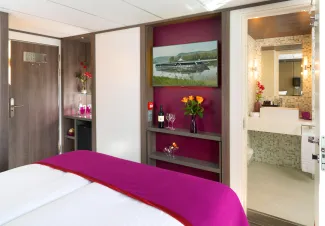 MS Amadeus Silver II - A-1 Cabin with Drop-Down Panoramic Window