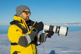 MS Roald Amundsen - Resident photographers