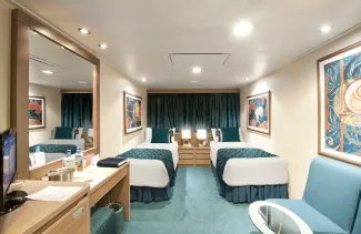 MSC Magnifica - Deluxe Ocean View with Obstructed View