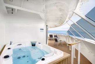 MSC Meraviglia - Grand Suite Aurea with Terrace and Whirlpool