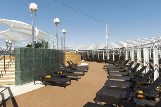 MSC Preziosa - Top 18 Solarium