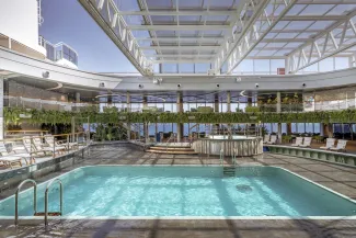 MSC Seashore - Jungle Pool Lounge