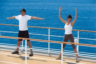 MSC Seashore - Power Walking Track