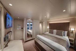 MSC World America - Deluxe Balcony with Promenade View