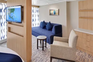 Navigator of the Seas - Ocean View Panoramic Suite (No Balcony)