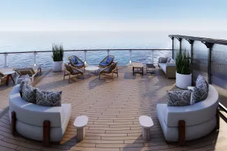 Norwegian Aqua - Indulge Outdoor Lounge
