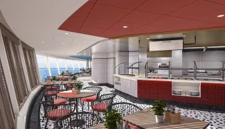 Norwegian Aqua - Surfside Café & Grill