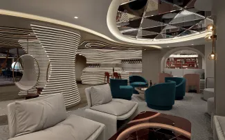 Norwegian Aqua - Swirl