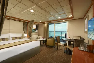 Norwegian Dawn - Aft-Facing Penthouse with Balcony