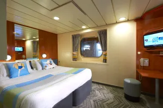 Norwegian Dawn - Obstructed Oceanview