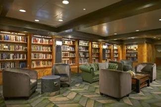 Norwegian Dawn - The Library