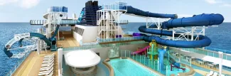 Norwegian Encore - Main Pool