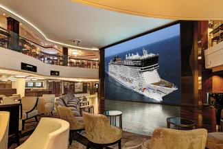 Norwegian Epic - Wii Wall