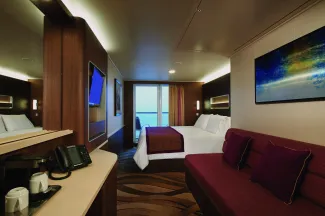 Norwegian Escape - Club Balcony Suite with Larger Balcony