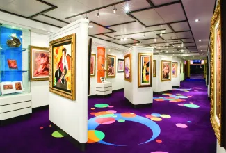 Norwegian Gem - Art Gallery