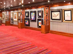 Norwegian Jewel - Art Gallery