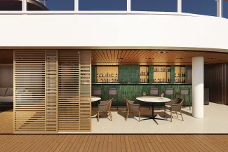 Norwegian Luna - The Haven Outdoor Bar