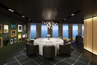 Norwegian Luna - The Haven Restaurant