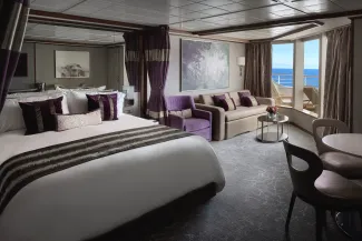 Norwegian Pearl - Forward-Facing Deluxe Penthouse with Large Balcony