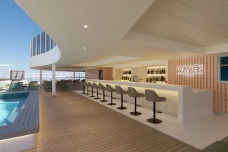 Norwegian Prima - Waves Pool Bar