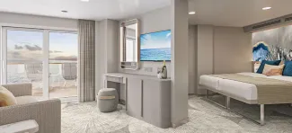 Norwegian Viva - Aft-Facing Suite with Large Balcony