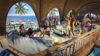 Oasis of the Seas - Royal Beach Club℠ Paradise Island**