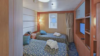 Ocean Endeavour - Cabin Category 6 Comfort Twin (Deck 4)
