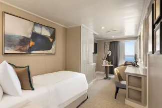 Oceania Allura - Concierge Level Solo Veranda Stateroom