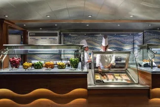 Oceania Riviera - Waves Grill