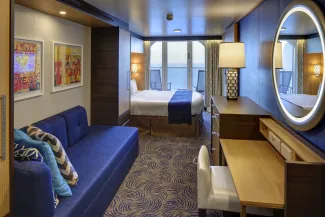 Ovation of the Seas - Connecting Ocean View Balcony