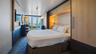 Quantum of the Seas - Obstructed Ocean View Balcony