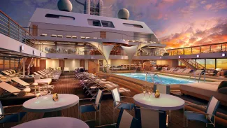 Seabourn Sojourn - The Patio