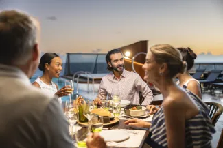Seabourn Venture - The Patio
