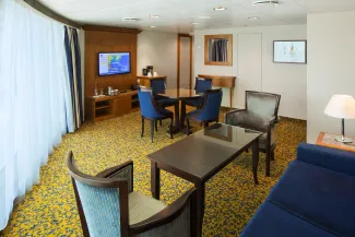 Serenade of the Seas - Ocean View Suite - 2 Bedroom (No Balcony)